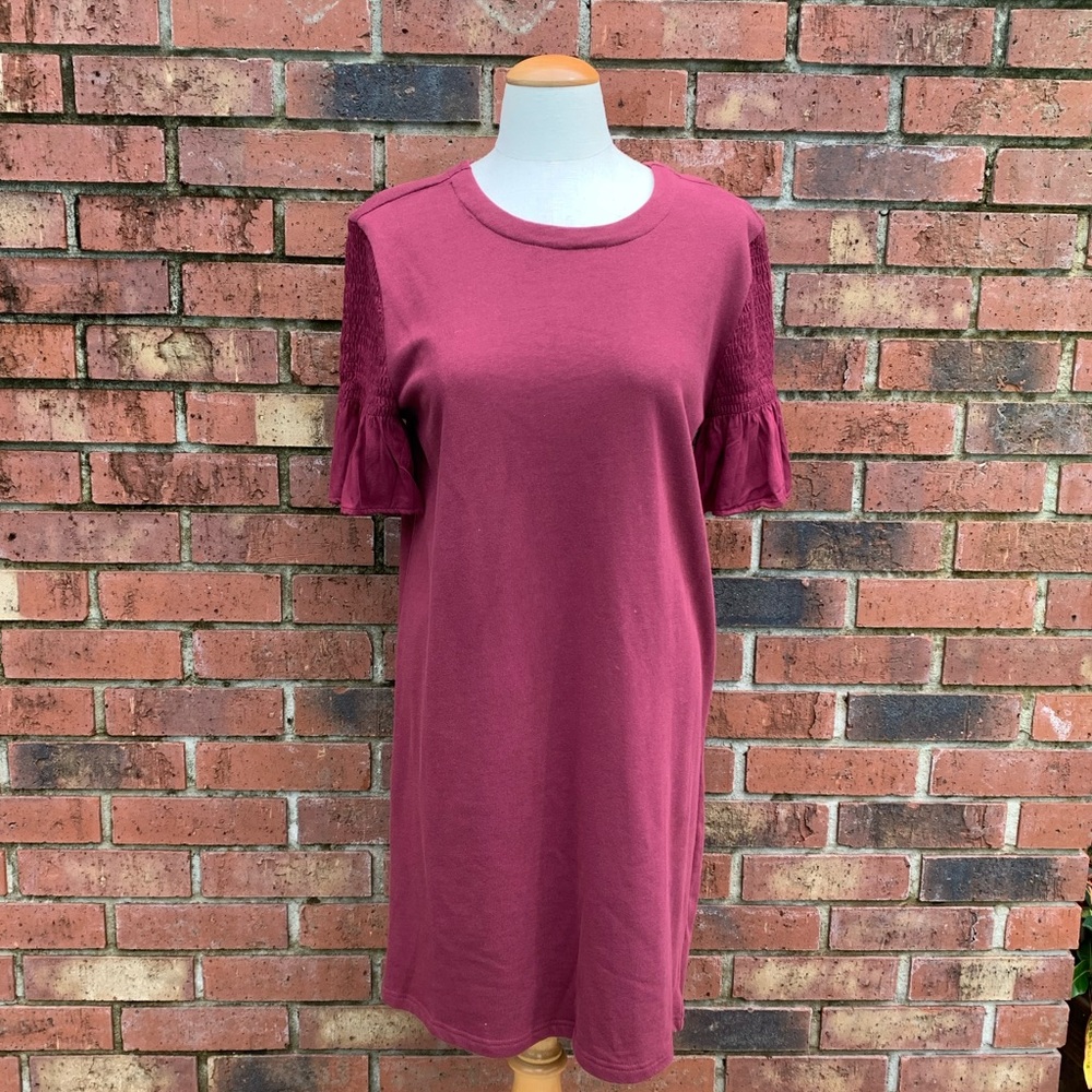Sugarlips Burgundy Dress